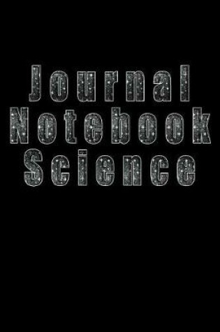 Cover of Journal Notebook Science