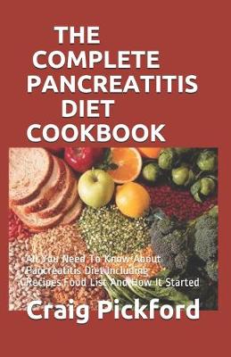 Book cover for The Complete Pancreatitis Diet Cookbook
