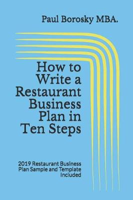 Book cover for How to Write a Restaurant Business Plan in Ten Steps