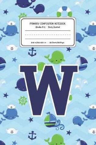 Cover of Primary Composition Notebook Grades K-2 Story Journal W