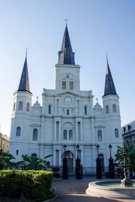 Book cover for St. Louis Cathedral in New Orleans Louisiana Journal