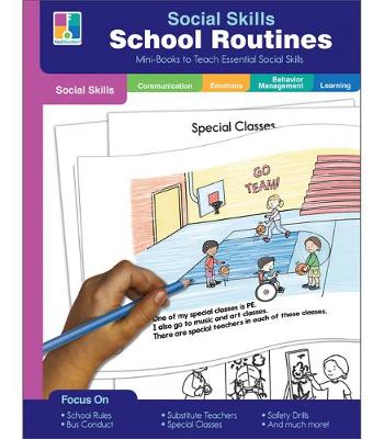Book cover for Social Skills Mini-Books School Routines