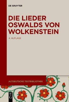 Cover of Die Lieder Oswalds von Wolkenstein