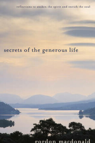 Cover of Secrets of the Generous Life