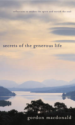 Book cover for Secrets of the Generous Life