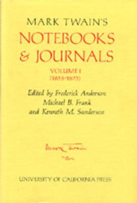 Cover of Mark Twain's Notebooks & Journals, Volume I