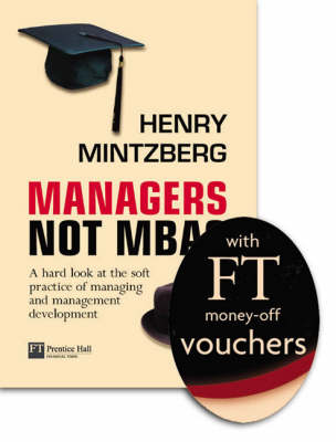 Book cover for FT Promo Managers Not MBAs