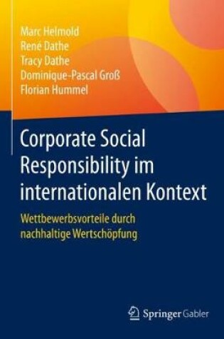 Cover of Corporate Social Responsibility im internationalen Kontext