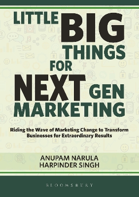 Book cover for Little Big Things for Next Gen Marketing