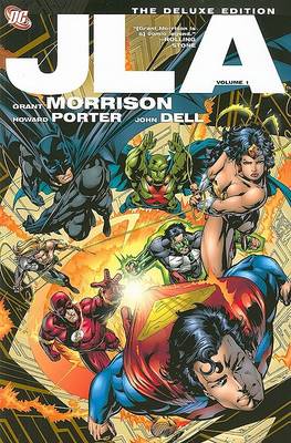 Book cover for JLA, Volume One