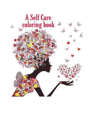 Book cover for A Self Care Coloring Book