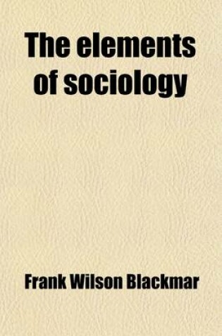 Cover of The Elements of Sociology