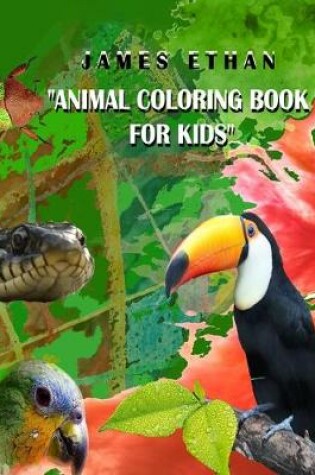 Cover of Animal Coloring book for Kids