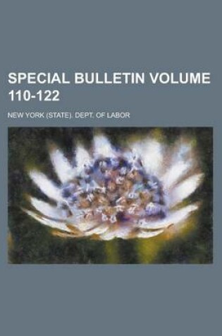 Cover of Special Bulletin Volume 110-122