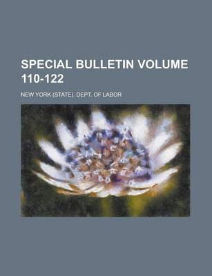 Book cover for Special Bulletin Volume 110-122