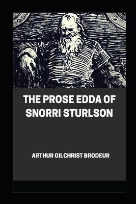 Book cover for The Prose Edda of Snorri Sturlson by Arthur Gilchrist Brodeur illustrated