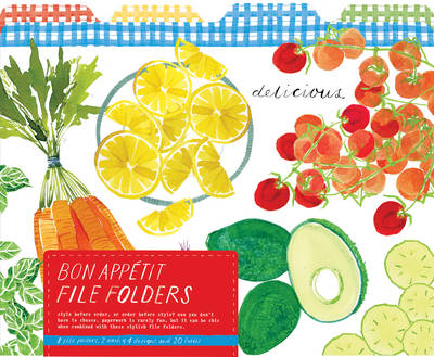 Book cover for Bon Appetit File Folders