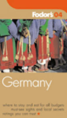 Cover of Fodor's Germany