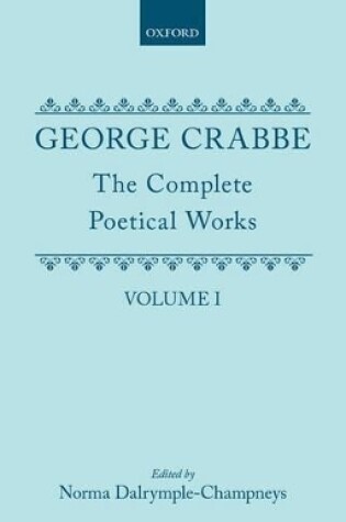 Cover of The Complete Poetical Works: Volume I