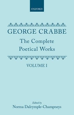 Cover of The Complete Poetical Works: Volume I