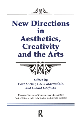 Book cover for New Directions in Aesthetics, Creativity and the Arts