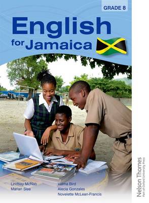 Book cover for English for Jamaica Grade 8