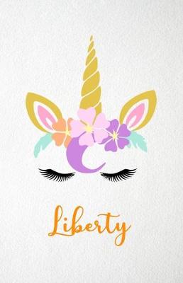 Book cover for Liberty A5 Lined Notebook 110 Pages