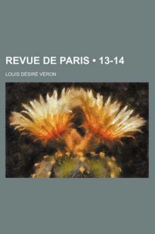Cover of Revue de Paris (13-14)
