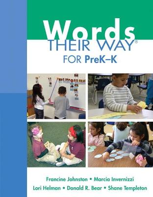 Book cover for Words Their Way for PreK-K