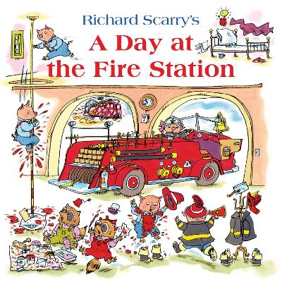 Book cover for A Day at the Fire Station