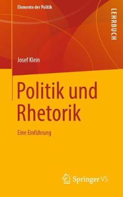 Cover of Politik Und Rhetorik