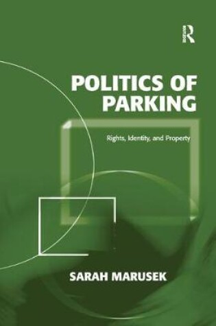 Cover of Politics of Parking