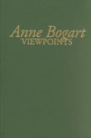 Cover of Anne Bogart