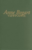 Book cover for Anne Bogart