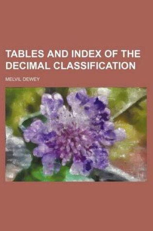 Cover of Tables and Index of the Decimal Classification