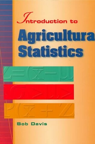 Cover of Introduction to Agricultural Statistics