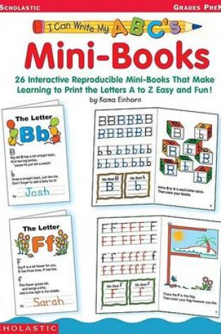 Cover of I Can Write My ABC's! Mini-Books