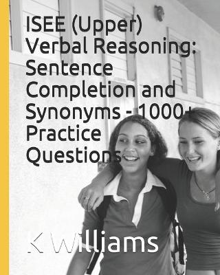 Book cover for ISEE (Upper) Verbal Reasoning