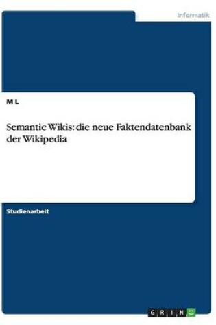 Cover of Semantic Wikis