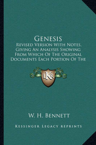 Cover of Genesis Genesis