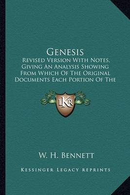 Book cover for Genesis Genesis