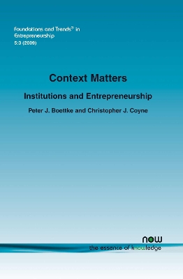 Book cover for Context Matters