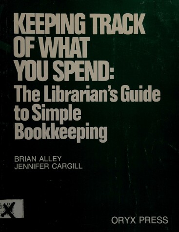 Book cover for Keeping Track of What You Spend