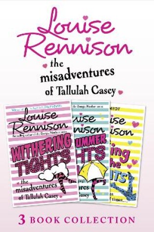 Cover of The Misadventures of Tallulah Casey 3-Book Collection: Withering Tights, A Midsummer Tights Dream and A Taming of the Tights