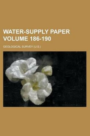 Cover of Water-Supply Paper Volume 186-190