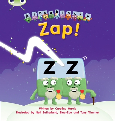 Book cover for Bug Club Phonics - Phase 3 Unit 7: Alphablocks Zap!