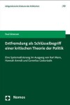 Book cover for Entfremdung ALS Schlusselbegriff Einer Kritischen Theorie Der Politik