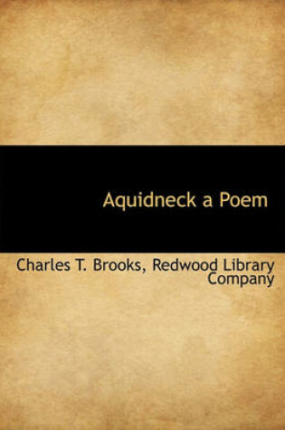 Cover of Aquidneck a Poem