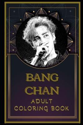 Book cover for Bang Chan Adult Coloring Book