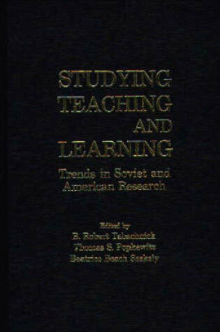Cover of Studying Teaching and Learning